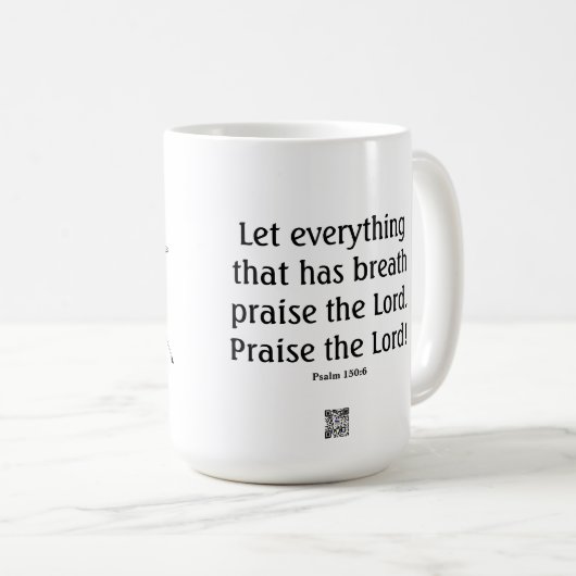 Equipe de culte Mug Drummer pour Jésus (Devant droit)