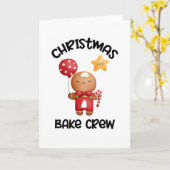 Équipe de fabrication de biscuits de Noël, carte É (Fleur jaune)