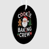 Équipe de fabrication de biscuits de Noël Famille  (devant)