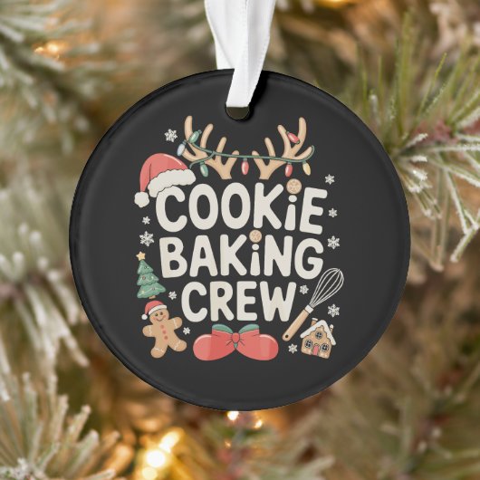 Équipe de fabrication de biscuits Renne Cerfs Bisc (Arbre)