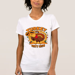 Équipe de fête de dinde T-shirt drôle de Thanksgiv