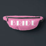 Équipe de fête de mariage pour la mariée<br><div class="desc">Déchaînez l'amusement avec votre groupe de mariée, enterrement de vie de jeune fille, cortège de mariage ou sortie entre filles avec ce sac banane Squad. Ce sac à dos est également parfait pour votre EVJF ou enterrement de vie de jeune fille ! Les sacs à ceinture sont le moyen idéal...</div>
