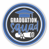 Équipe de finissants 2023 Autocollant (Devant)