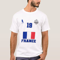 Équipe de France de Football #19 T-shirt
