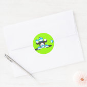 Équipe de grenouille - autocollant (Enveloppe)