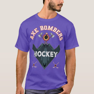 Équipe de hockey Ax Bombers TShirt classique