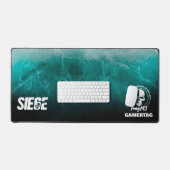 Équipe De Jeu FragM3 Six Black Ice Desk Mat (Clavier et souris)