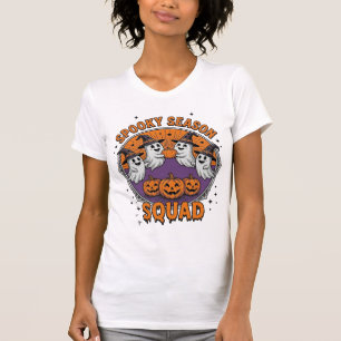 Équipe de la saison effrayante T-shirt Halloween f