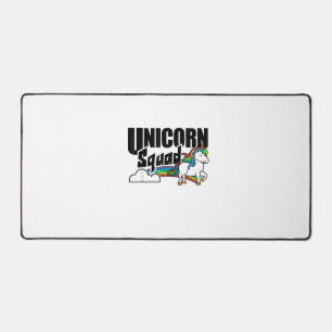 Équipe de licorne amateurs de licornes arc-en-ciel