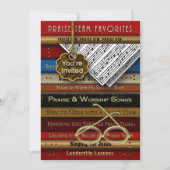 ÉQUIPE DE LOISIRS - INVITATIONS - LIVRES MUSICAUX (Devant)