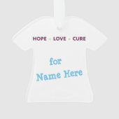 Équipe de l'ornement T-shirt CDKL5 (dos)