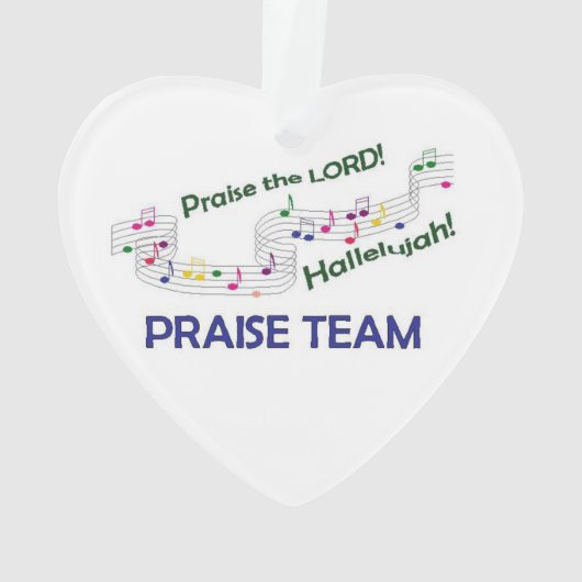 Équipe de louanges de l'église (dos)