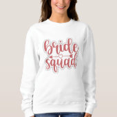 équipe de mariée sweatshirt mignon (Devant)