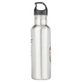 Équipe De Netball Personnalisée Nommée Bouteille D (Dos)