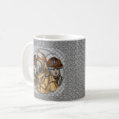 Équipe de pompiers mug (Devant gauche)