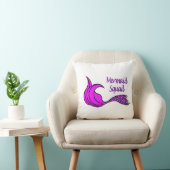 Équipe de sirène avec coussin décoratif à queue de (Chaise)