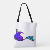 Équipe de sirène avec sac fourre-tout de queue vio (Dos)