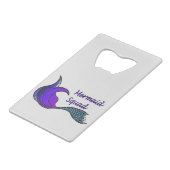 Équipe de sirènes en violet foncé et turquoise (Devant Angle)
