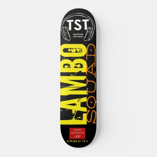 Équipe de skateboard LAMBO (Recto)
