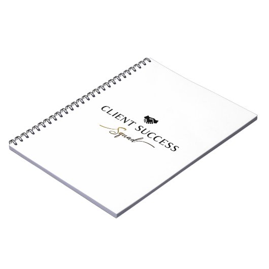 Équipe de succès client - Carnet d'équipe professi (Côté gauche)