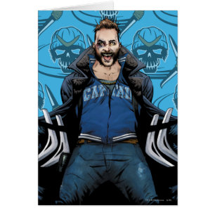 Équipe de suicide Boomerang Comic Book Art