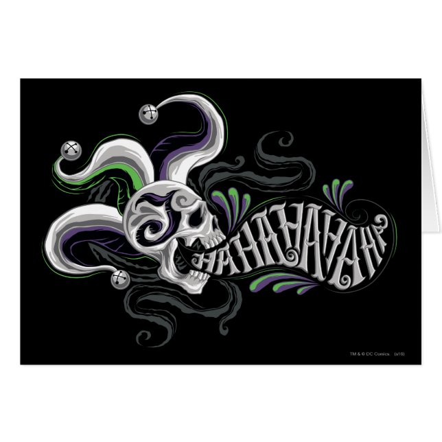 Équipe de suicide | Joker Skull - Haha (Devant horizontal)