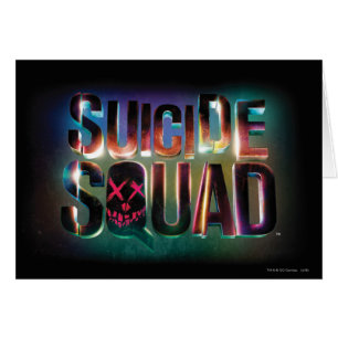 Équipe de suicide   Logo couleur brillant