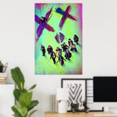 Équipe de suicide | Poster de groupe (Bureau à domicile)