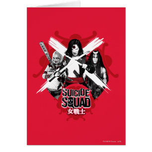 Équipe de suicide Squad Girls "Female Warrior"