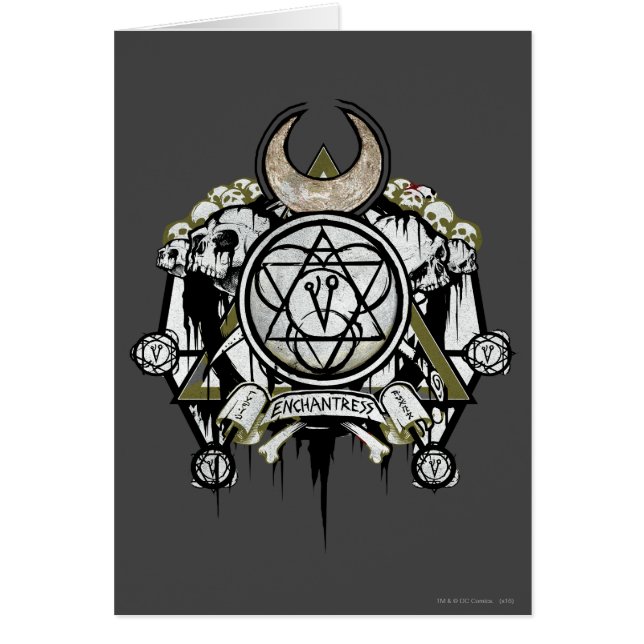 Équipe de suicide | Symboles d'enchantement Tattoo (Devant)