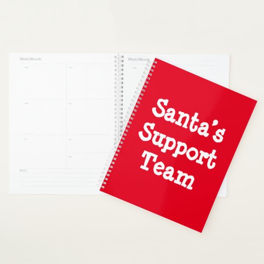 Équipe de support père Noël (Devant avec enveloppe)