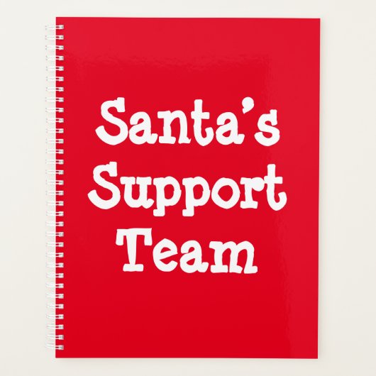 Équipe de support père Noël (Devant)