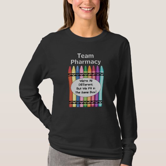 Équipe de T-shirts de technicienne en pharmacie dr (Devant)