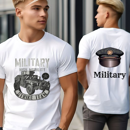 Équipe de tir à haute mobilité militaire T-shirt