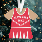 Équipe de Varsity de la tenue de pom-pom girl Roug