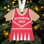 Équipe de Varsity de la tenue de pom-pom girl Roug