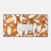 équipe de volley-ball orange couleurs nom de l'ath (Clavier et souris)