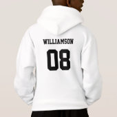 Équipe de volleyball personnalisée Nom Club Ligue (Dos)