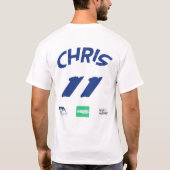 Équipe de Woodcreek Whirlwinds Chris T-Shirt (Dos)