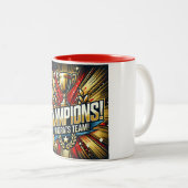 Équipe des champions Mug | Célébration de la victo (Devant droit)
