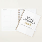 Équipe des Ressources Humaines avec Citation Motiv (Devant avec enveloppe)