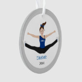 Équipe D'Exercice Cheveux Brown En Bleu Et Noir (devant)