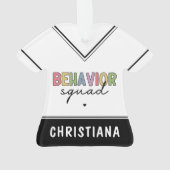 Équipe du comportement | Thérapiste comportemental (dos)