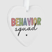 Équipe du comportement | Thérapiste comportemental (devant)