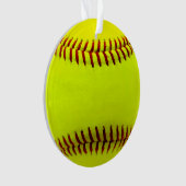 Équipe du softball jaune personnalisable (devant)