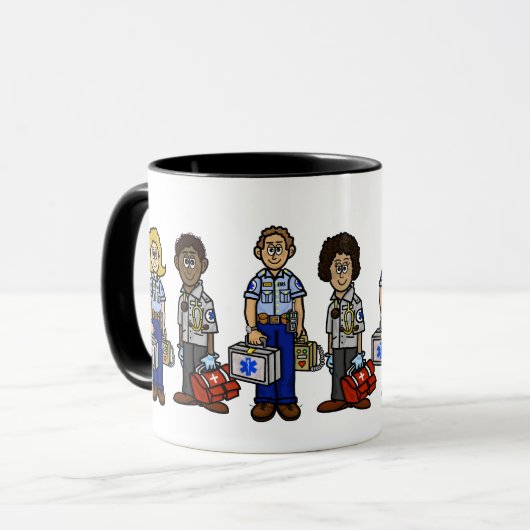 Équipe EMS Mug (Devant gauche)