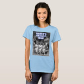 Équipe féminine Uke Dames Ringer T-Shirt (Devant entier)