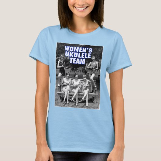 Équipe féminine Uke Dames Ringer T-Shirt (Devant)