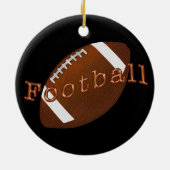Équipe Football Ornements Votre TEXTE et COULEURS (Dos)