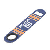 Équipe Jersey avec nom et numéro personnalisés (Devant angulaire)